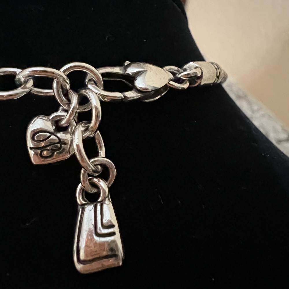 Brighton Silver Necklace with Geometric Pendant - Picture 3 of 3